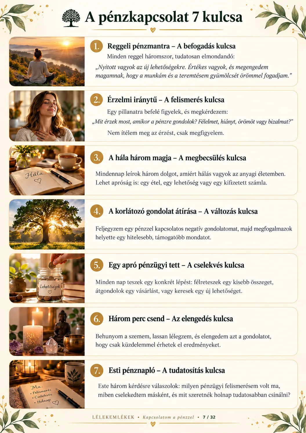 A munkafüzet képes belső oldala